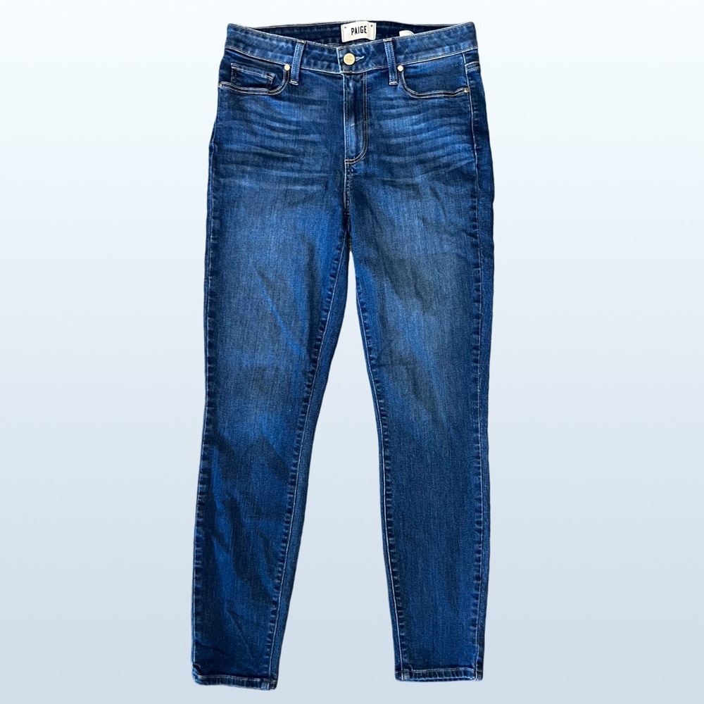 ⚜️Designer: PAIGE Hoxton Ankle Skinny Highrise Jeans, Women’s Size 25